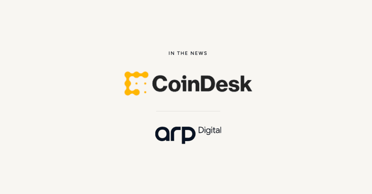 ARP Digital Quoted in CoinDesk on Options Desk Sentiment